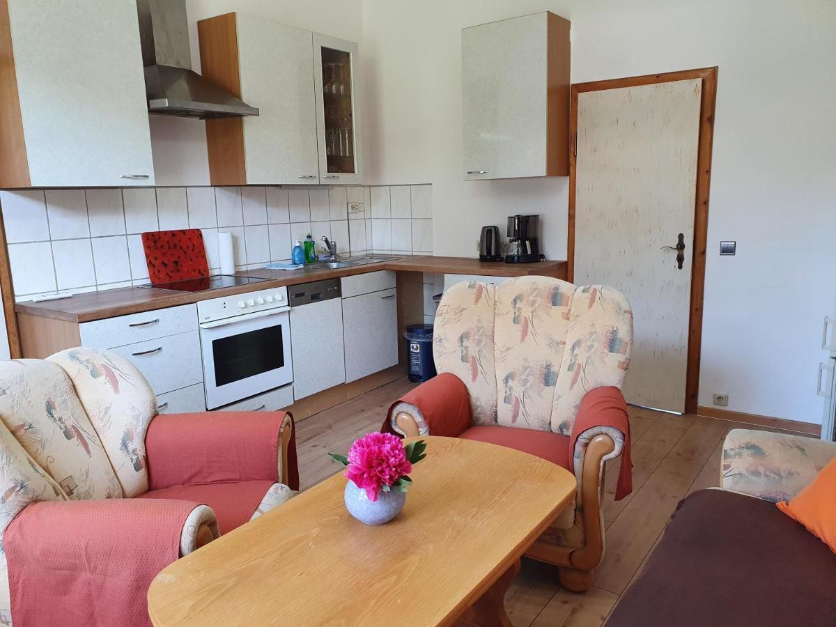Ferienwohnung Ost - Alte Schule Sachswitz Greiz Bagian luar foto